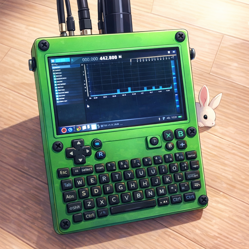 Image made with Rabbit R1 Magic Camera