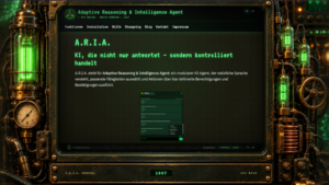 A.R.I.A. Homepage A.R.I.A. Website